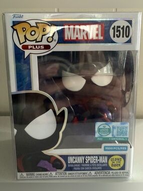 Funko Pop! Plus Marvel Uncanny Spider-Man Black and Purple Figure